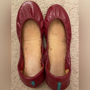 Tieks Ruby Red Patent